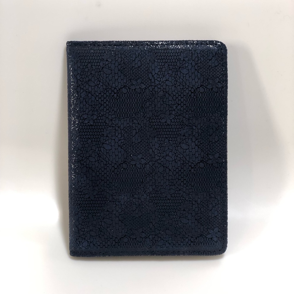 Navy Slim Passport Case